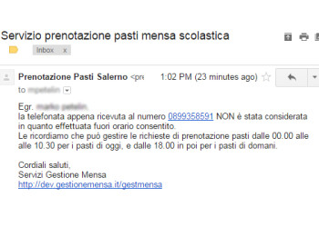 Notifica e-mail